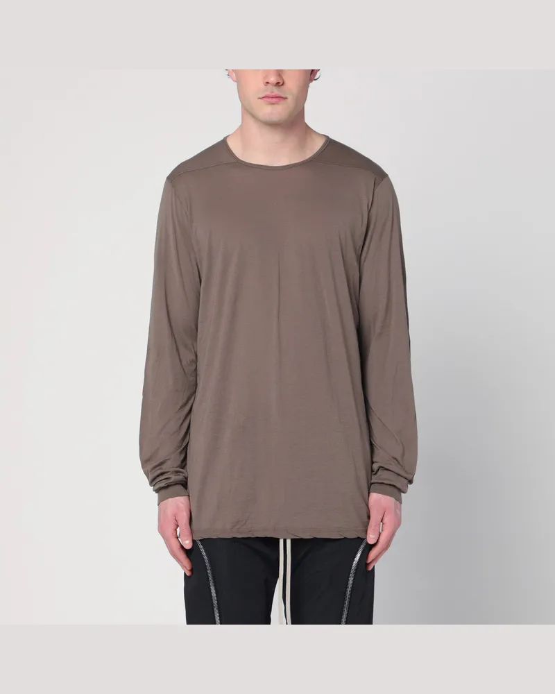 DRKSHDW by Rick Owens Weißes Oversize-T-Shirt aus Baumwolle 