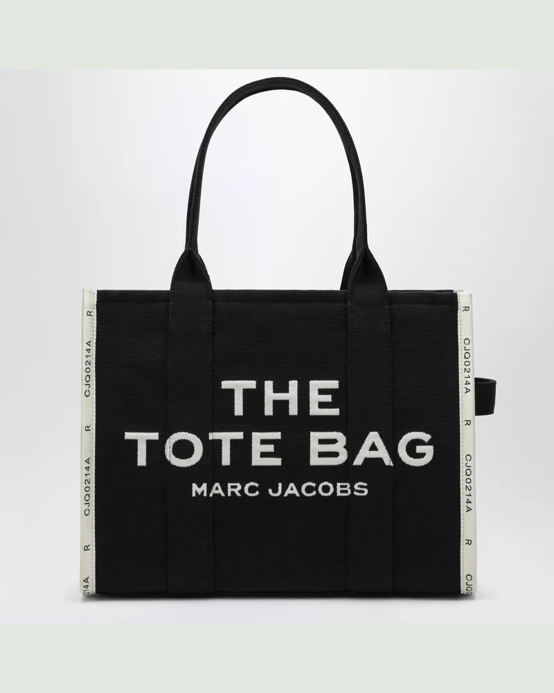 Marc Jacobs Schwarze The Large Tote Bag aus Canvas Black