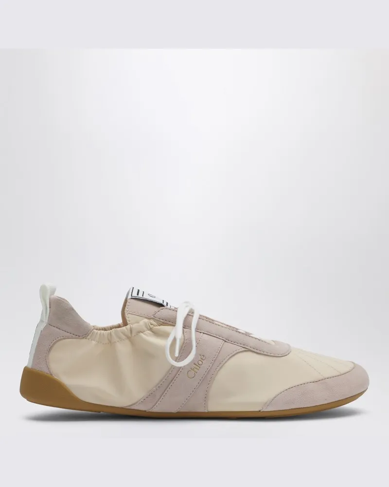 Chloé Kick Sneaker in Blushy Beige Beige