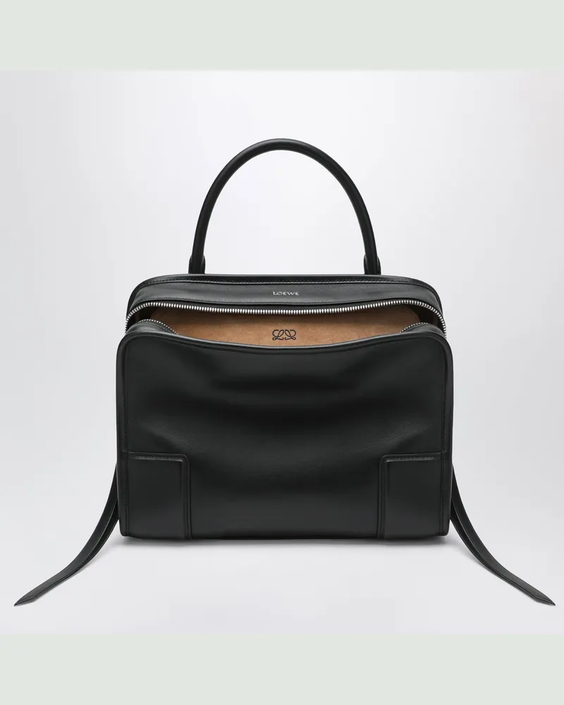 Loewe Schwarze Amazona 180 Tasche in mittlerer Größe Black