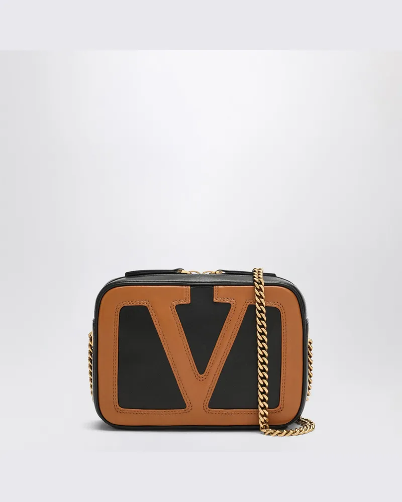 Valentino Garavani Viva Superstar Gürteltasche mit Kette schwarz/spice 