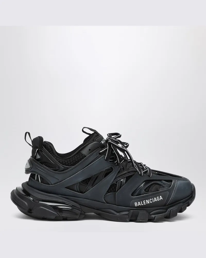 Balenciaga Schwarzer Turnschuh Track Schwarz