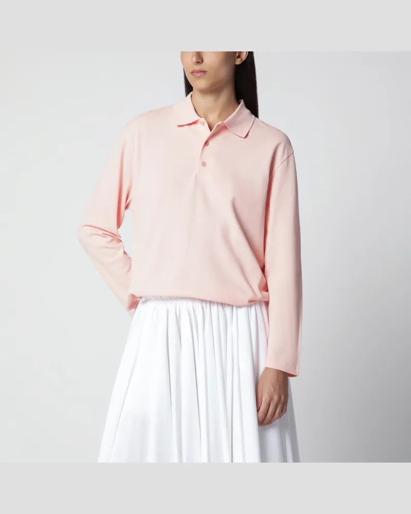 Flore Flore Rosa Diana Poloshirt aus Bio-Baumwolle Pink