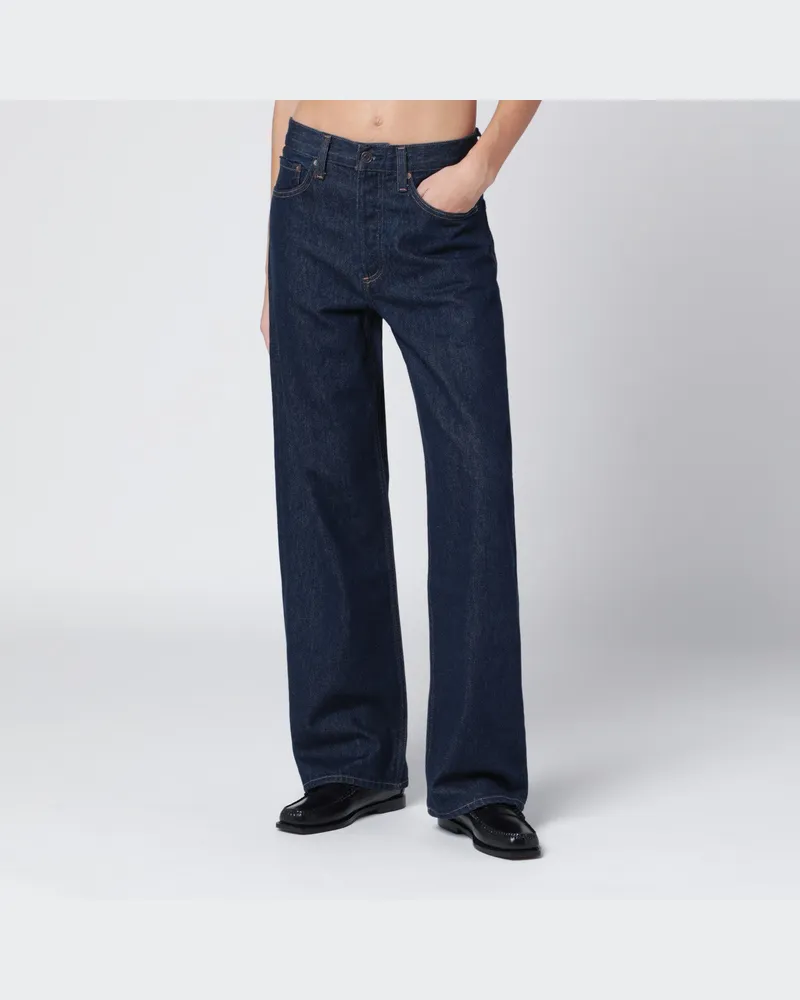 AGOLDE Rinse Jeans in dunklem Indigo Blue