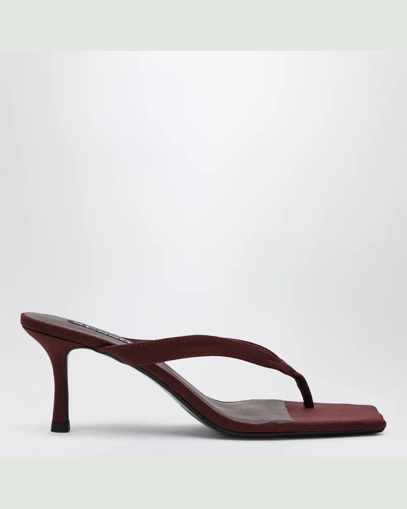 SENSO Elvie II Slides in Wine Red