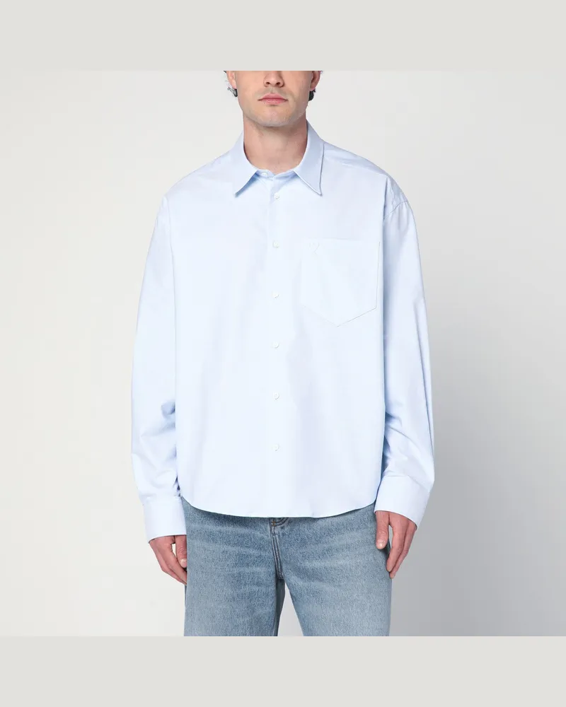 AMI Paris Hemd Ami De Coeur hellblau Light