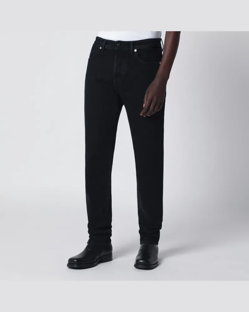 Stone Island Schwarze Slim-Fit-Jeans Black
