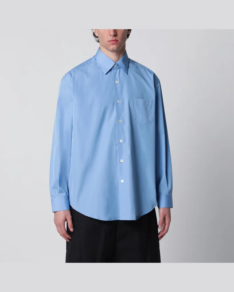 Namacheko Hellblaues Baumwollhemd Blue