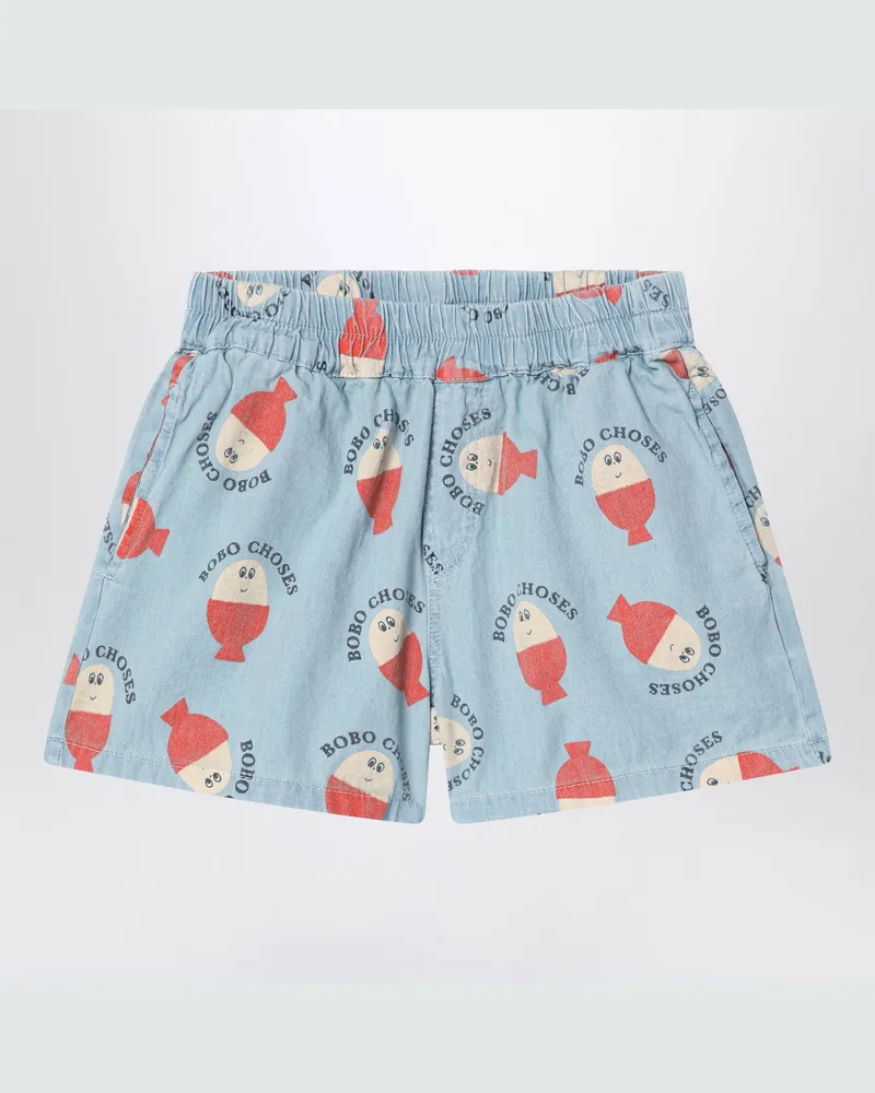 BOBO CHOSES Morning Egg Blaue Shorts Light