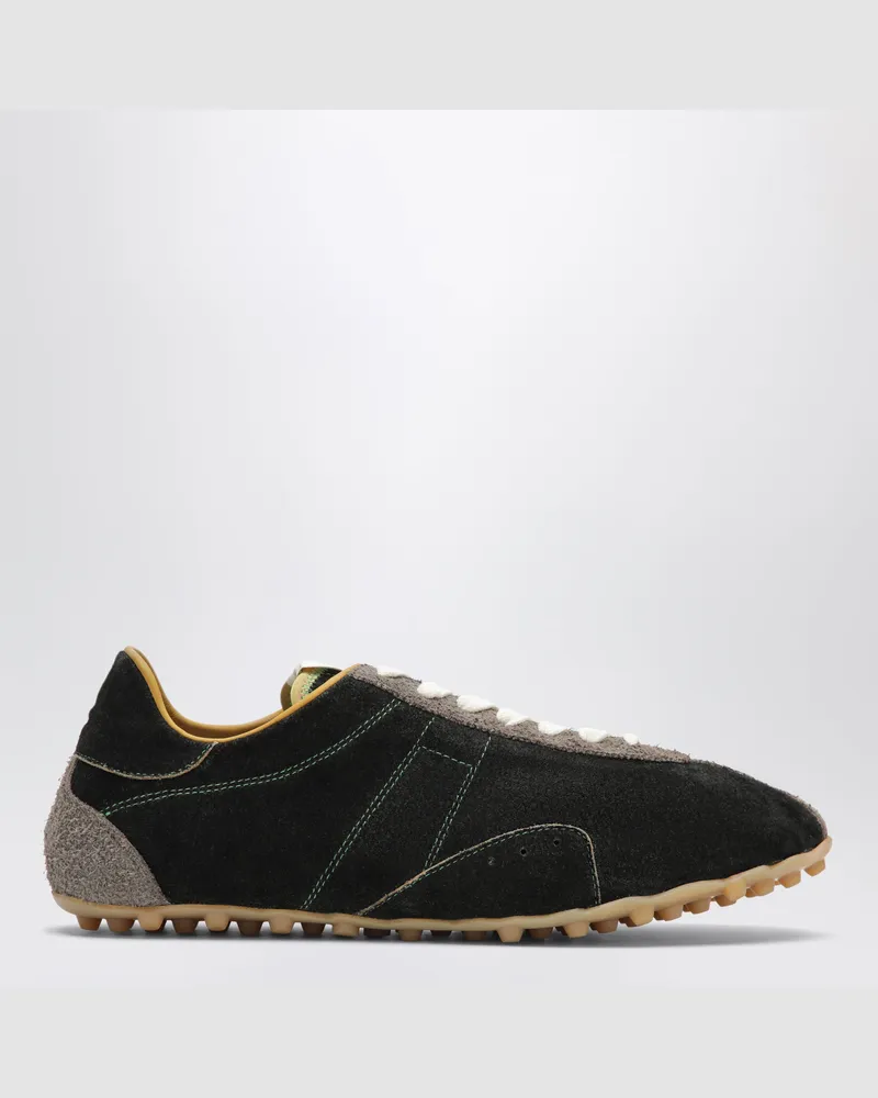 Maison Margiela Schwarze Sprinters Wildleder-Sneaker Black