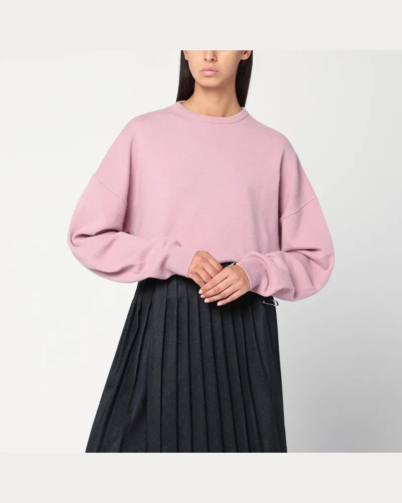 extreme cashmere Rosa Kaschmir Rundhals Pullover Pink