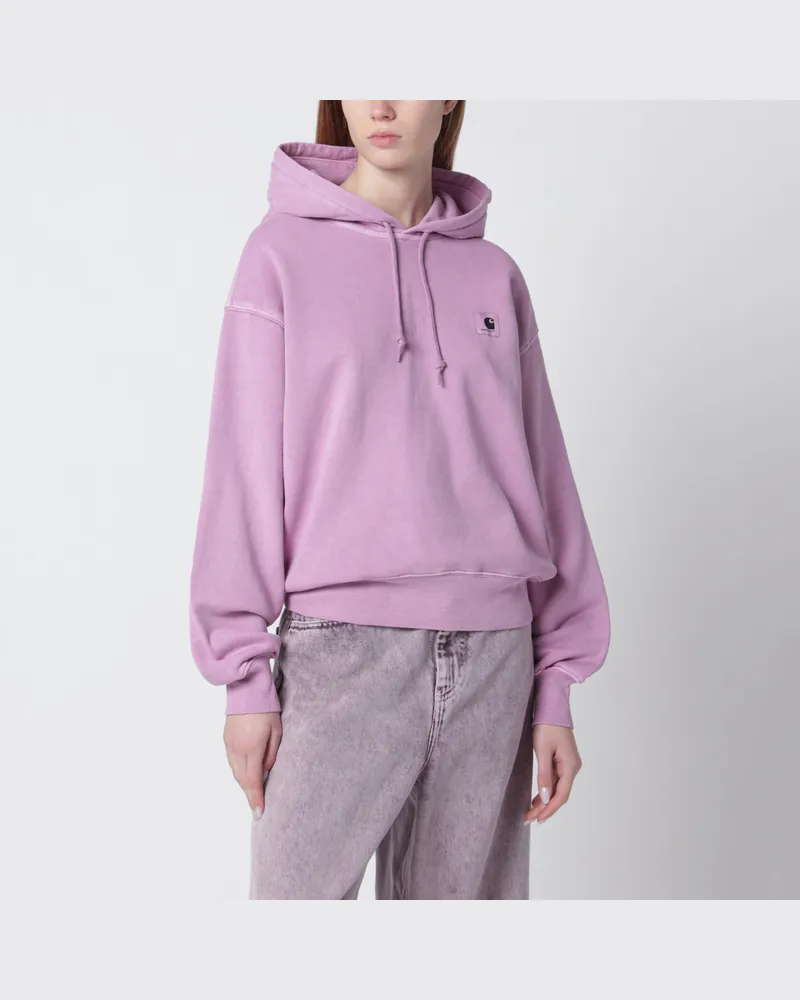 Carhartt WIP Nelson Purple/Garment dyed Kapuzen-Sweatshirt Purple