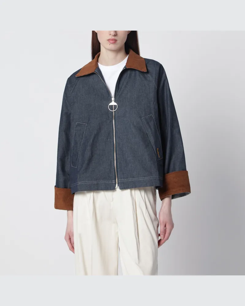 Barbour Freckleton Jacke Indigo/Dress aus Denim Blue