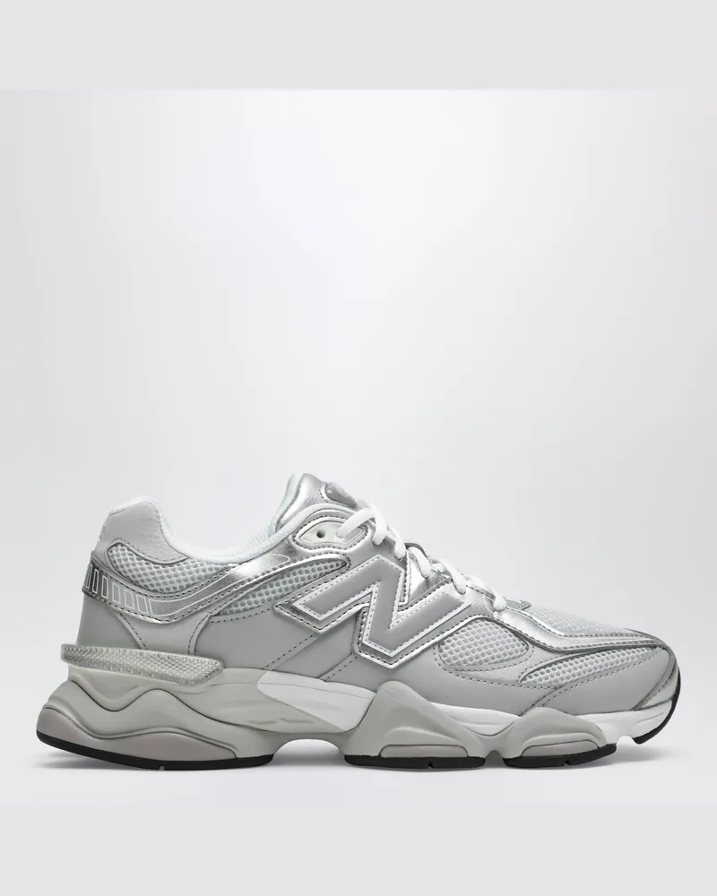 New Balance 9060 Sneaker in Raincloud / Truffle Salt aus Mesh White