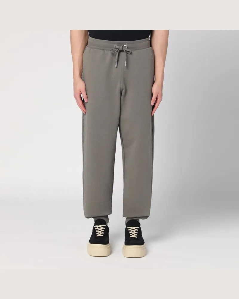 AMI Paris Ami De Coeur graue Jogginghose Grau