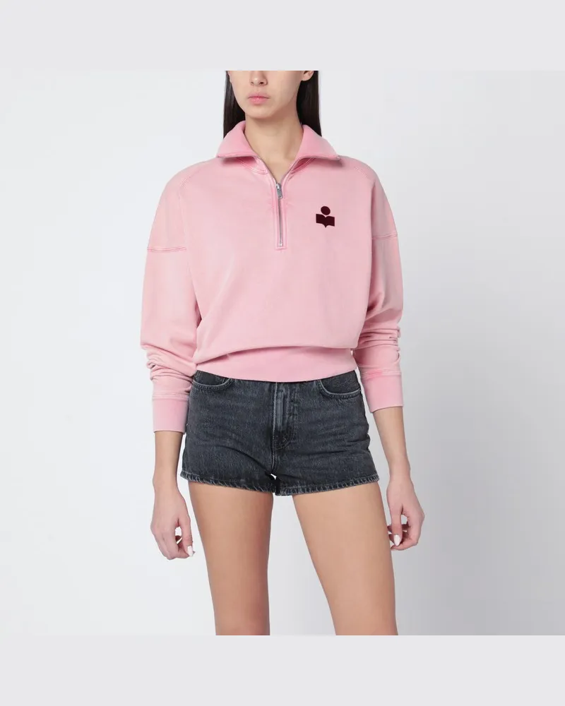 Isabel Marant Rosa Ross-Baumwoll-Sweatshirt Rosa