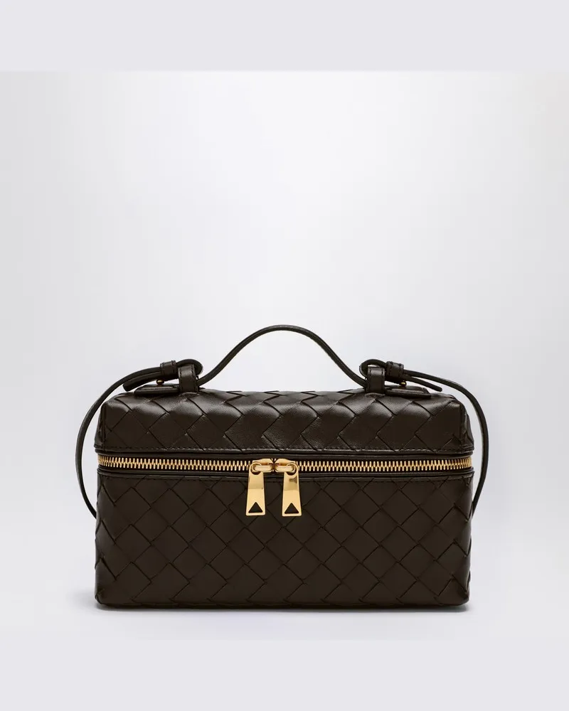 Bottega Veneta Bang Bang Vanity Case Fondant-Tasche Braun