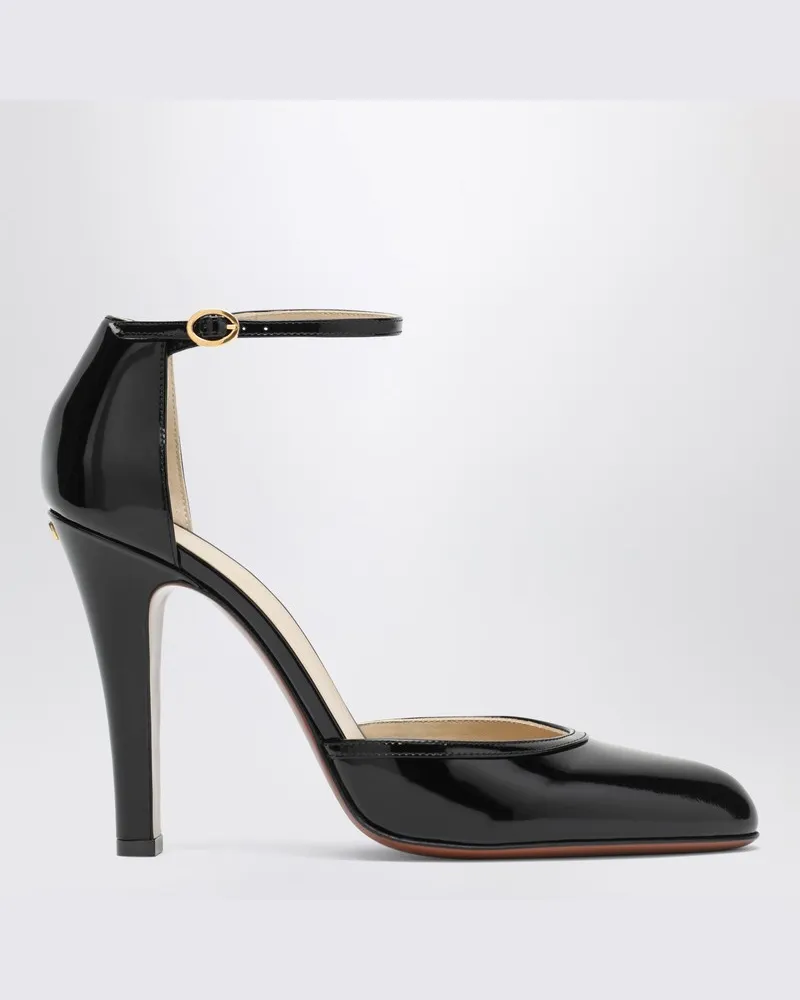 Valentino Garavani Hi Dolly Pumps schwarz aus Lackleder Schwarz