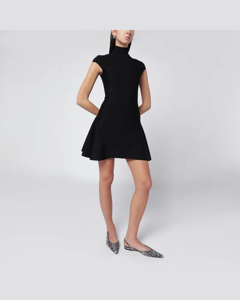 Givenchy Kurzes Strickkleid in Schwarz Schwarz