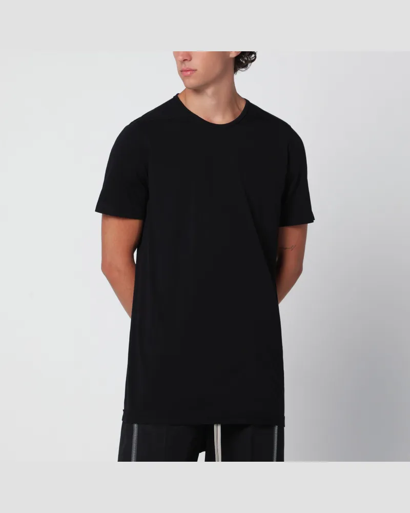DRKSHDW by Rick Owens Level T-Shirt Schwarz aus Baumwolljersey Black