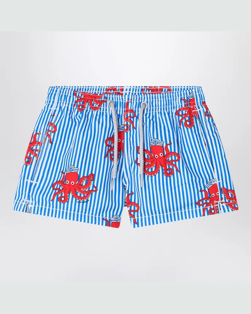 MC2 Saint Barth Badeanzug Jean mit Oktopussen Multicolor