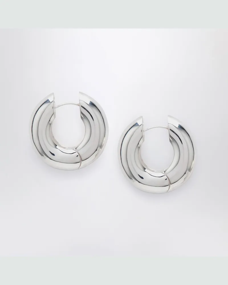 ÉLIOU Ohrringe Devon Hoop aus Silber Metal