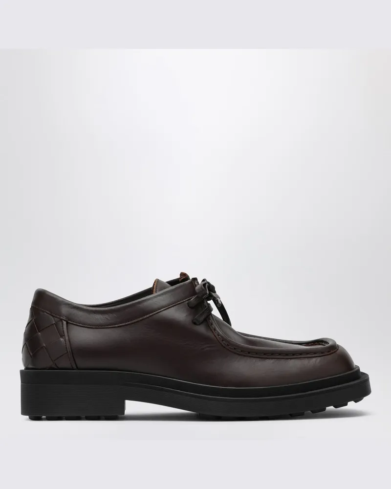 Bottega Veneta Braune Ben-Schnürschuhe Braun