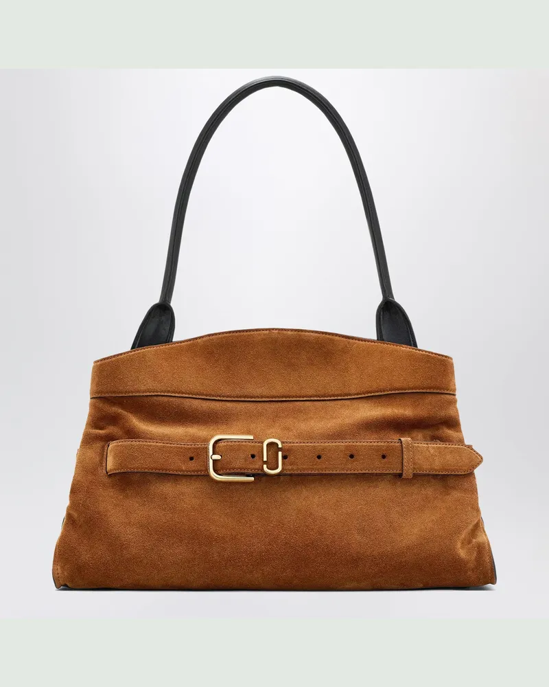 Marc Jacobs Dakota Tasche aus Wildleder Copper Grey