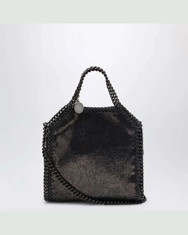 Stella McCartney Micro Falabella Tote Bag in Dunkelmarineblau Blue