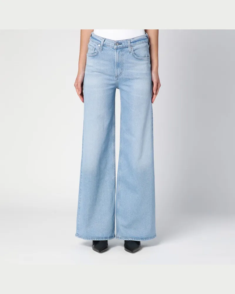 Citizens of humanity Weite hellblaue Jeans in ausgewaschener Optik Hellblau