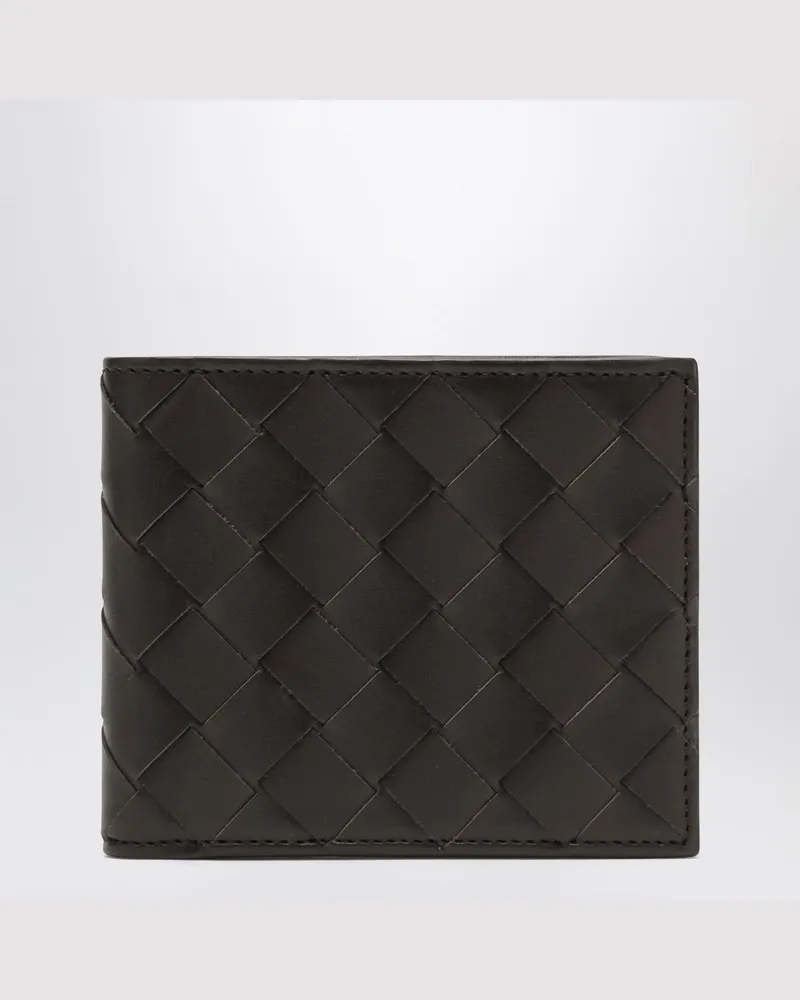 Bottega Veneta Fondant-Portemonnaie in Intrecciato Braun
