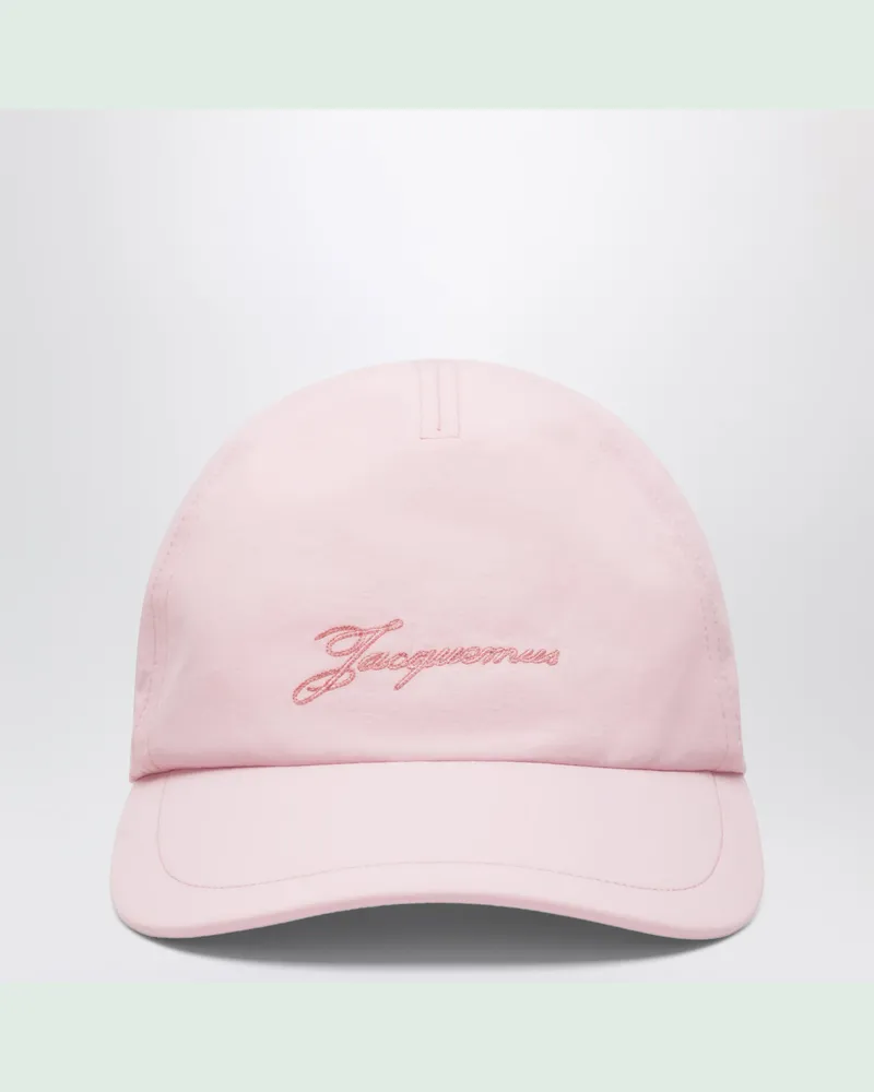 Jacquemus Rosa Baluchon Baseballkappe Pink
