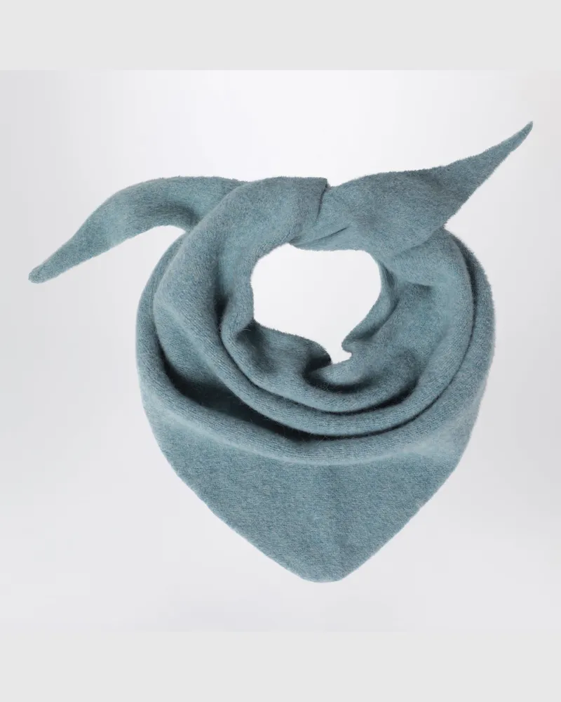 Le Bonnet Bandana aus Wolle und Caregora in Basil Green