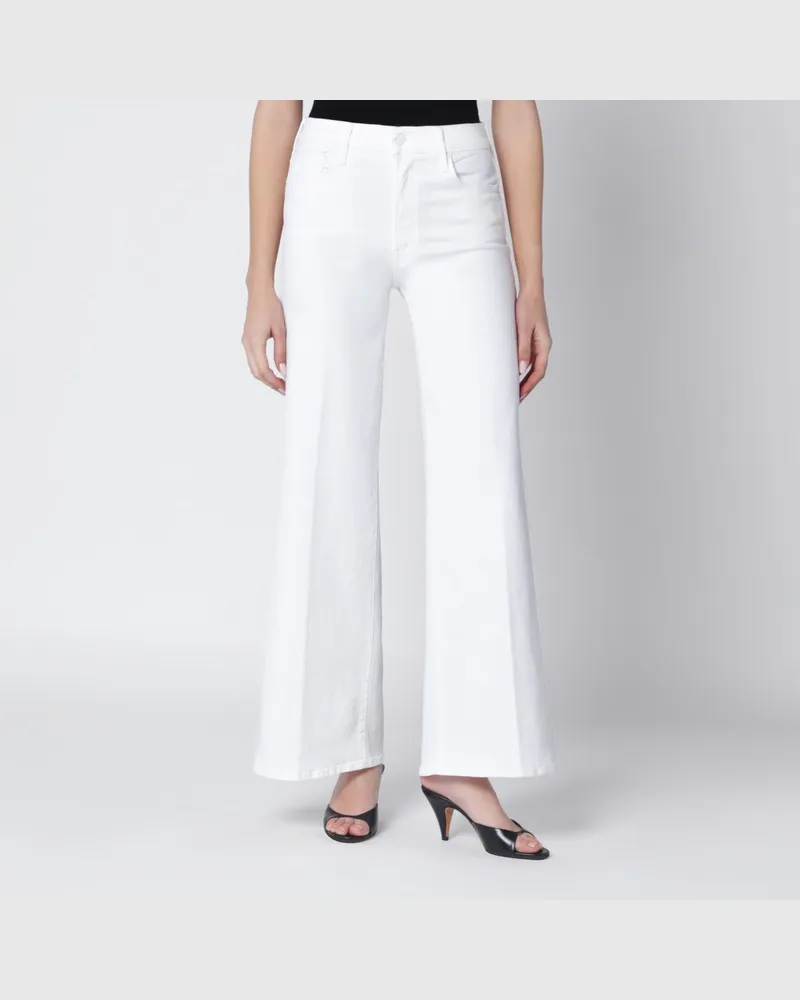 Mother Weiße Schlagjeans Fairest Of Them All Weiß