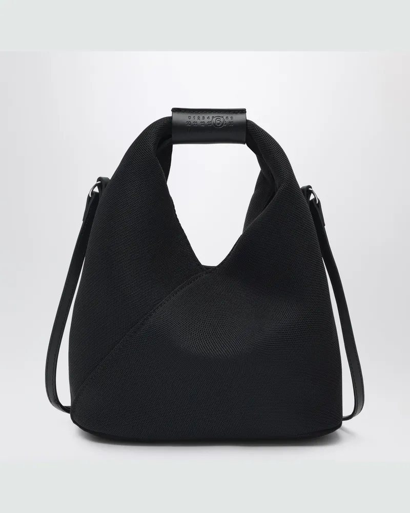 Maison Margiela Japanese Crossbody Bag aus schwarzem Mesh 