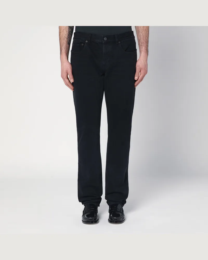 Saint Laurent Schwarze Jeans aus Denim Black