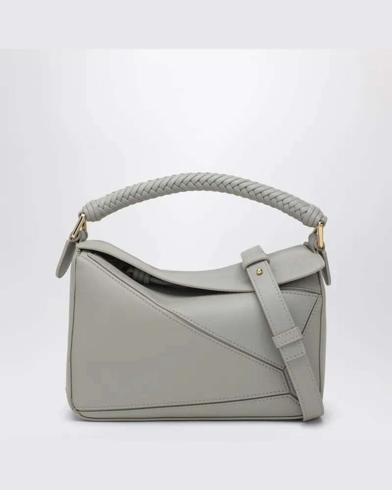 Loewe Kleine Puzzle-Tasche in Hellgrau Grau