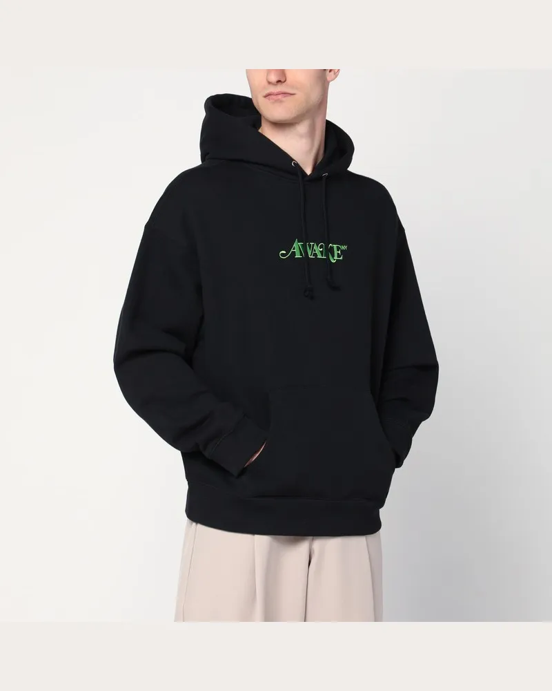 AWAKE NY Schwarzes Sweatshirt aus Baumwolle mit Logo Schwarz