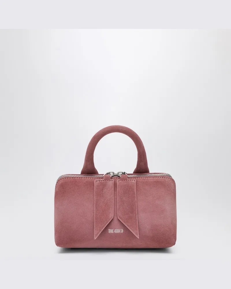 ATTICO Mini-Tasche Friday aus rosa Wildleder Rosa