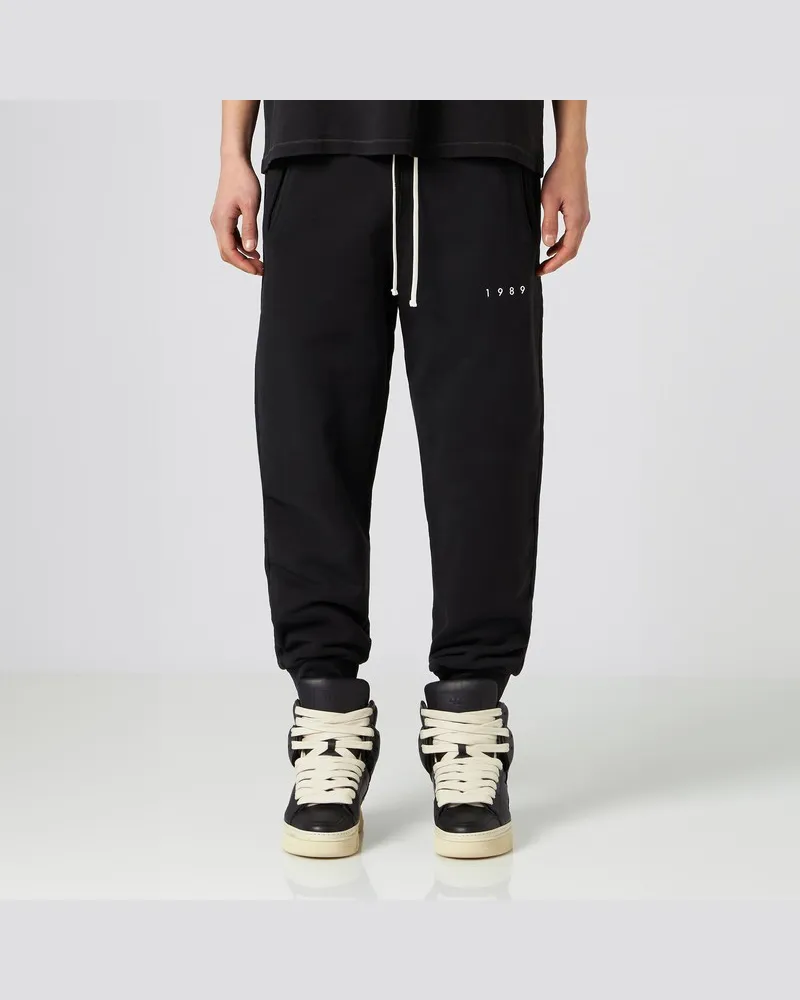 1989 STUDIO Jogginghose Logo schwarz Schwarz