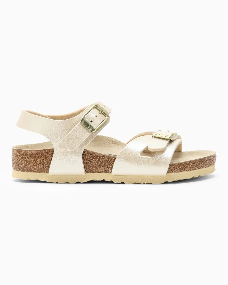 Birkenstock Perlweiße Sandale Rio Weiß