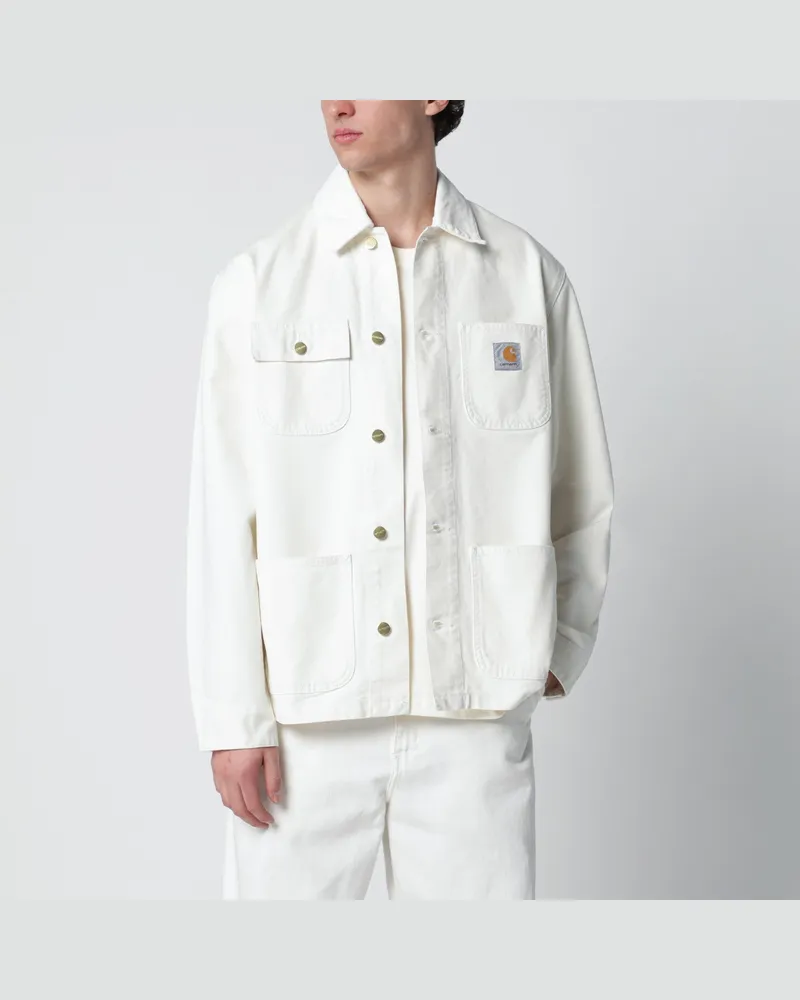 Carhartt WIP Jacke Michigan Coat Farbe Wax White
