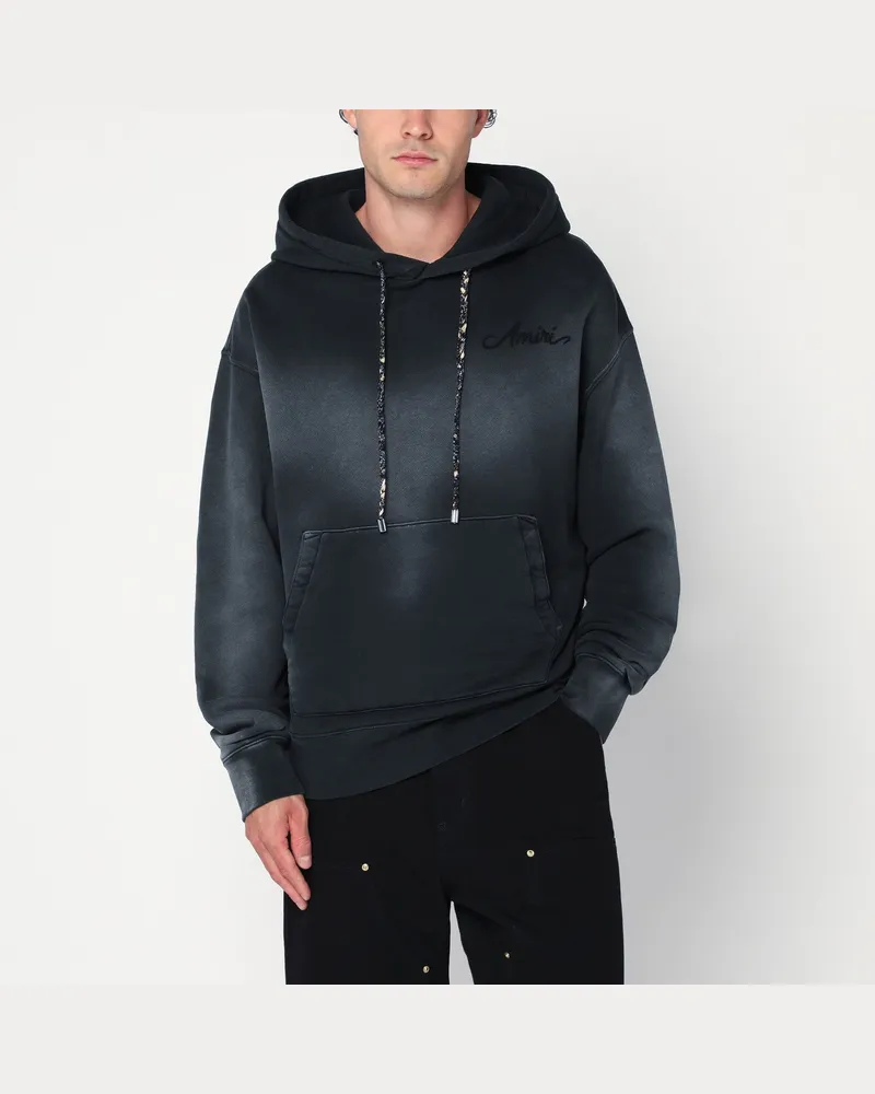 Amiri Schwarze Bandana-Hoodie Black