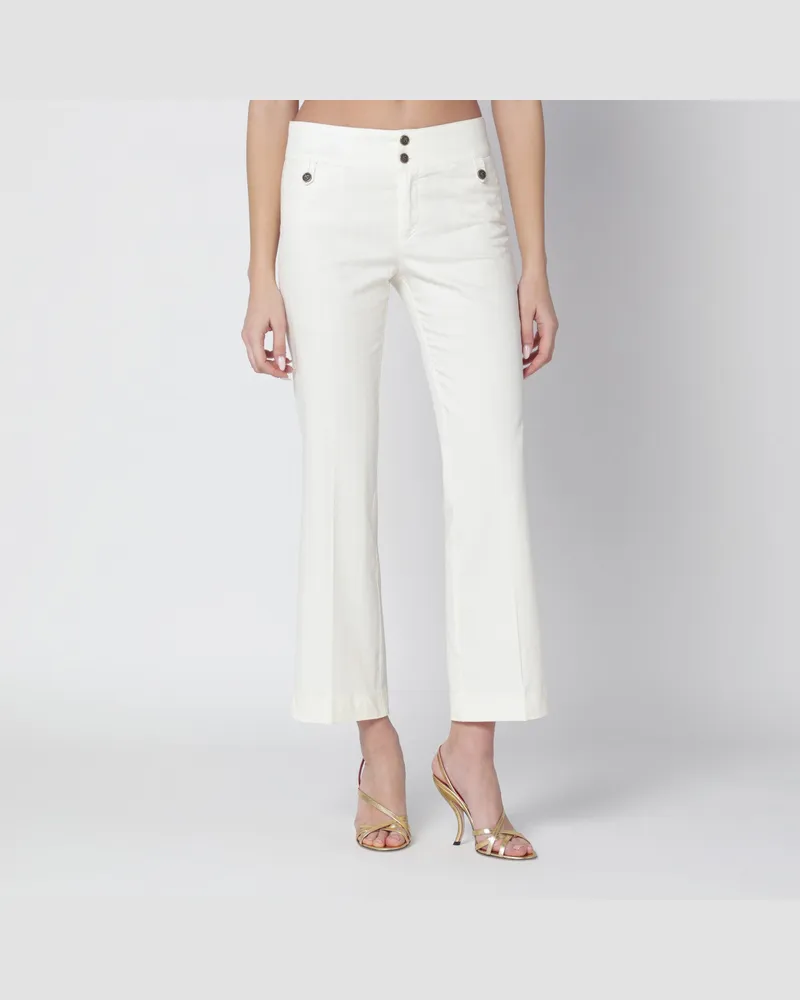 Etro Weiße Baumwollhose White