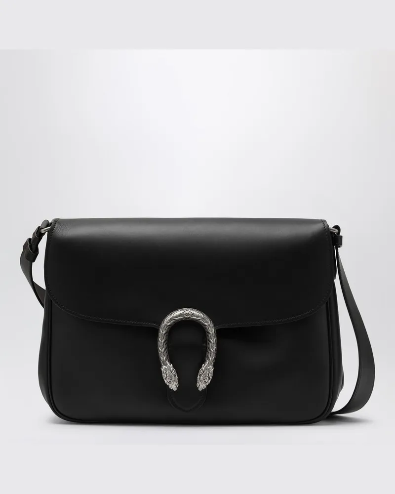 Gucci Mittelgroße schwarze Umhängetasche Dionysus Schwarz