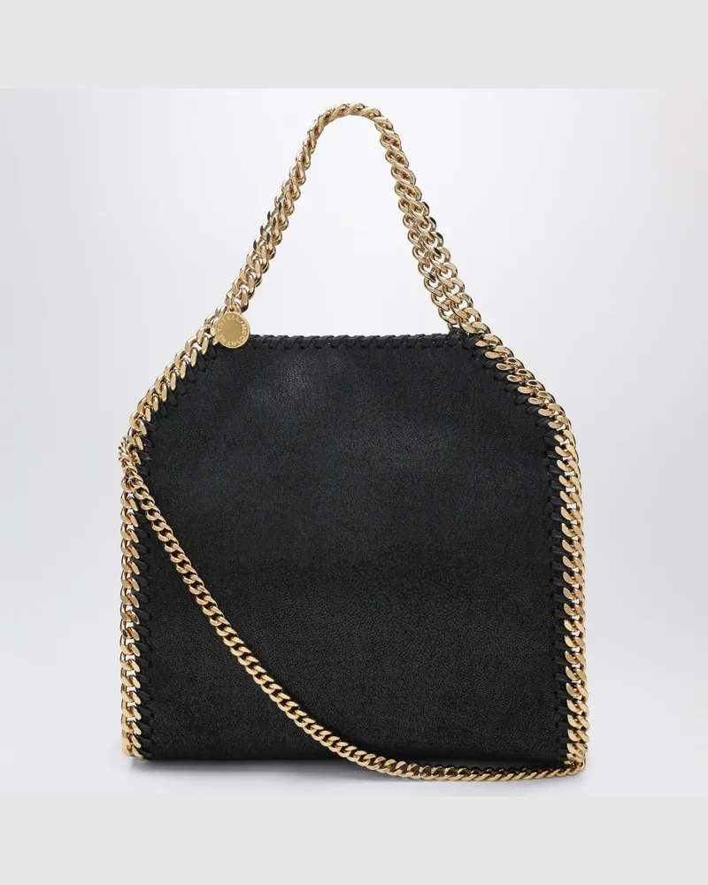 Stella McCartney Tasche Falabella Mini Tote schwarz/gold Black