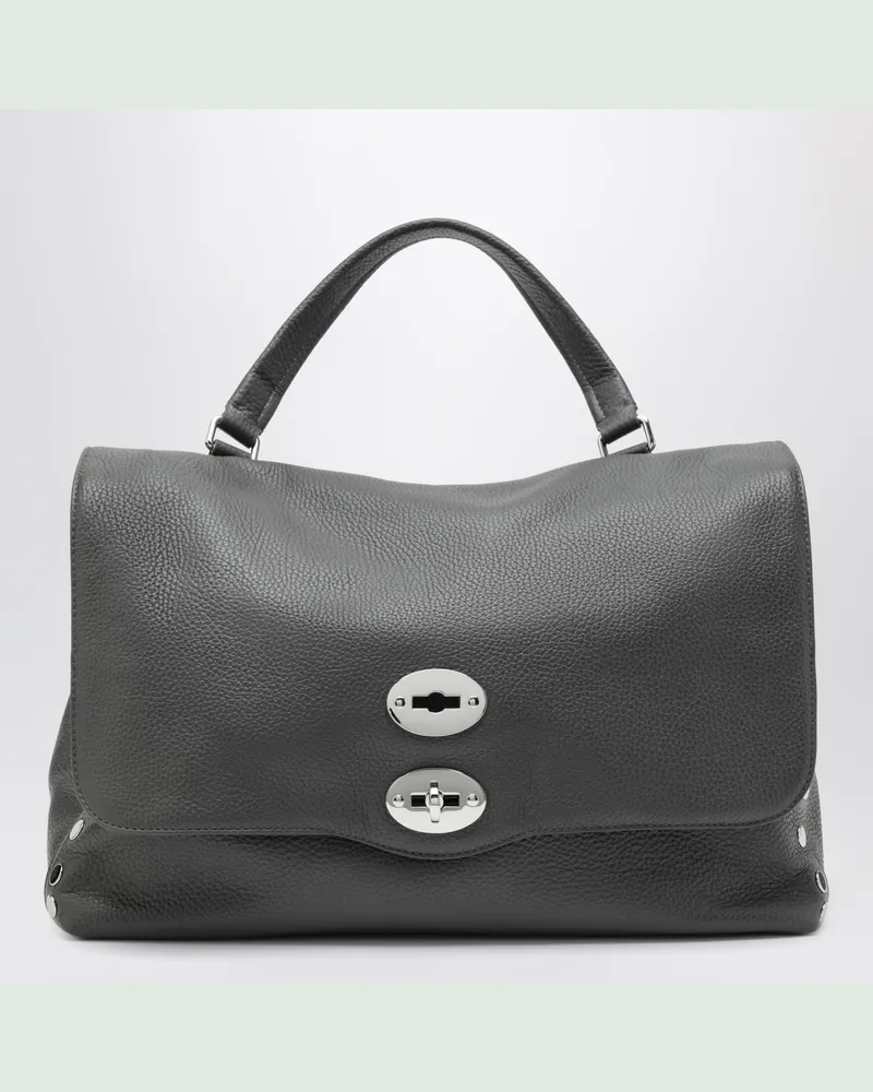 Zanellato Mittelgroße Postina Tasche in Vulcano Grey