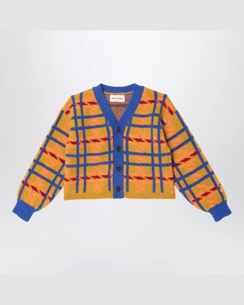 BOBO CHOSES Strickjacke Madras mit Karomuster 