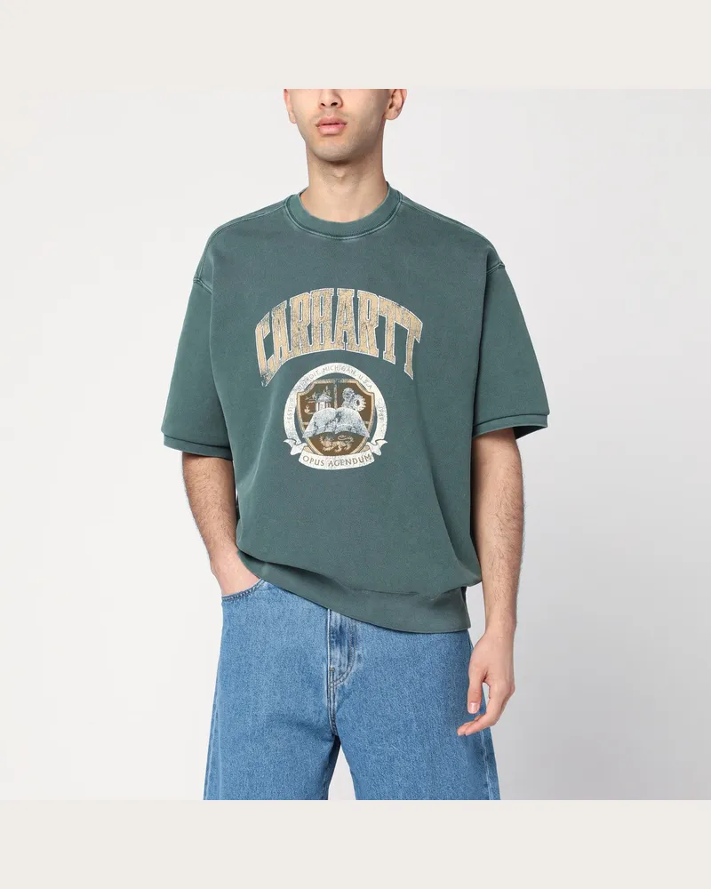 Carhartt WIP Library Sweatshirt in Conifergrün Green
