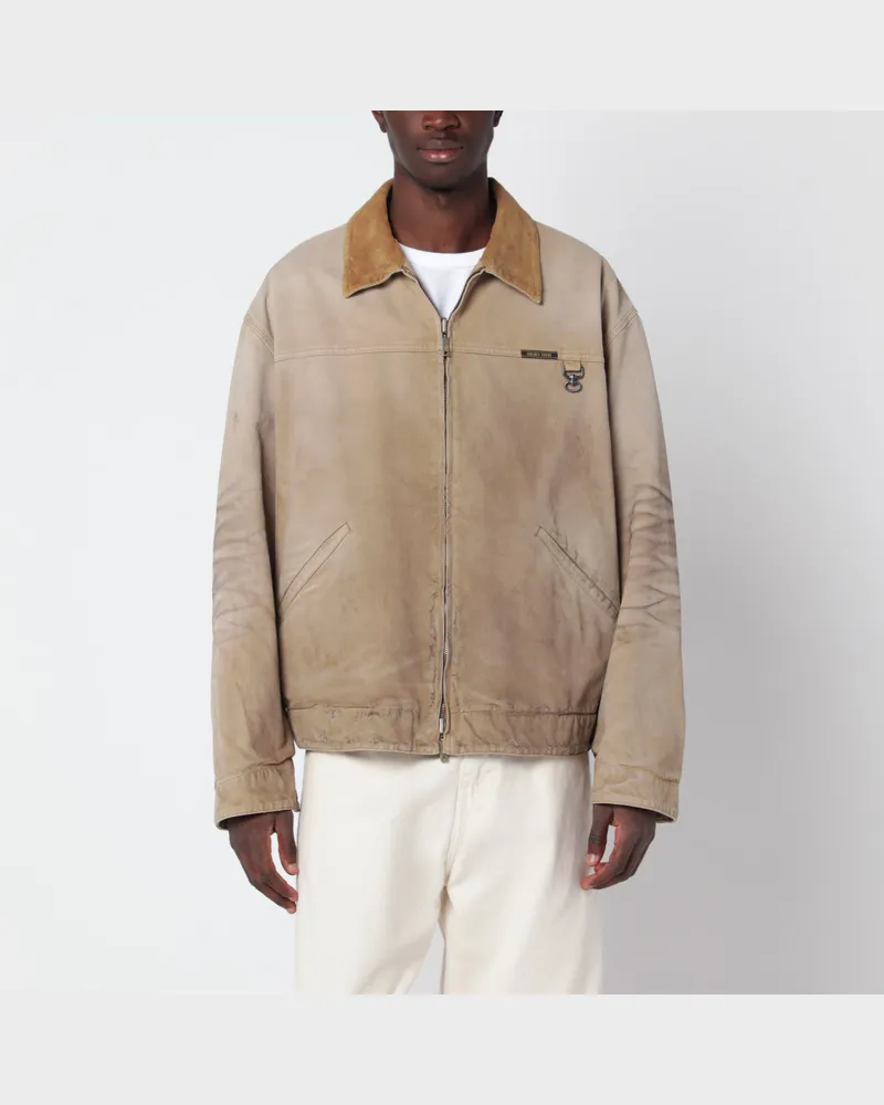 Golden Goose Beige Wendejacke aus Baumwolle Beige